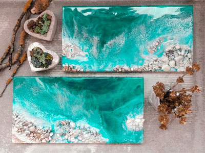河流树脂胶